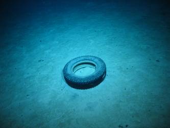 Tyre - possibly from aircraft